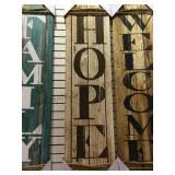 Canvas print "HOPE", 18/66.  Local pickup only