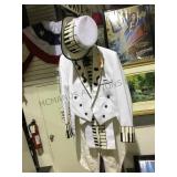 Liberace costume w/ top hat
