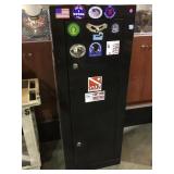 Large black Home Security Cabinet w/ keys. Local
