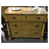 Morgantown vintage buffet  w/ brass  trim. Local