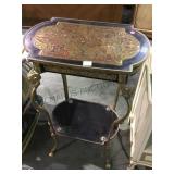 Very ornately carved side table local pickup only