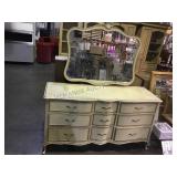 9 drawer  Drexel dresser w/ mirror. Local pickup