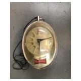 Vintage Budwiser Clock Hanging Light