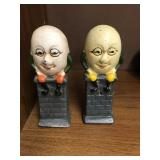Vintage Humpty and Dumpty Piggy Banks