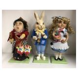 Alice in Wonderland Nut Crackers