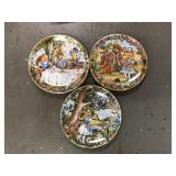 Collectible Allison Wonderland plates
