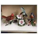Avon porcelain bird figurines