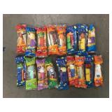 Pezz dispensers Disney,  muppets and more