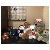 Brass button bears and more