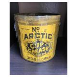 Arctic cup  grease vintage tin