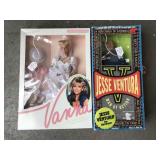Vanna White and Jesse venture dolls