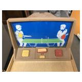 Ideal Vintage ping pong game AS IS