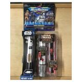 Star Wars light saber and Darth Maul light Saber