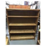 Wooden bookshelf