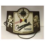 Grenzquell  German Pilsner beer clock