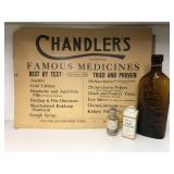 Warners safe remedies bottle Chandler