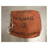 US mail vintage carrying bag