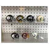 Super Bowl  rare mini helmets