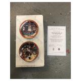 Michael Jordan Collectible  Mini  plates with COA