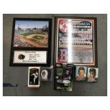 Baseball collector memorabilia