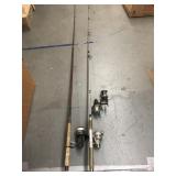 Fishing poles and reels