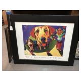 Ron Burns limited edition framed and matted