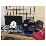 Casino Chips and Hats