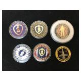 US military veterans coins