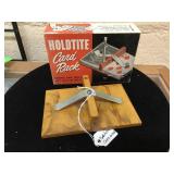 Bakelite Holdtite Vintage Card Rack