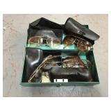 Retro  glasses in vintage box