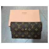 Louis Vuitton wallet inbox authenticity unknown