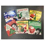 Christmas records vintage