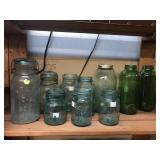Glass Ball jars and more