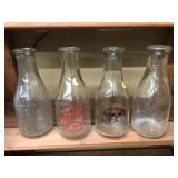Milk jugs Vintage Skyline Hickory Hills