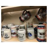 Beer Steins and Beer Glasses