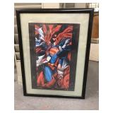Superman by Danny Roberts signed Print