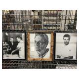 Charlston Heston Framed Pictures
