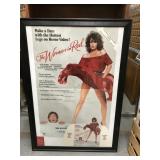 Promotional movie store poster and Rare Display