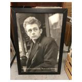 James dean framed print