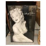Marilyn Monroe large framed poster