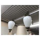 Mid Century Teardrop Lamps