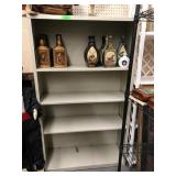 Hon metal bookcase  contents not included