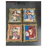 Betsey Johnson framed art