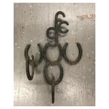 Vintage horseshoe Display