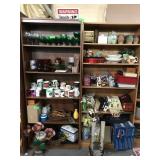 Bookshelves contents not included