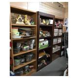 Three Bookshelves Contents Not Included