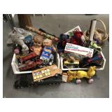 Vintage and New Toys