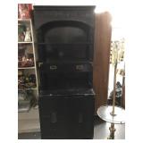 Black cabinet