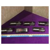 Lot of 6 new Falcon tactical pocket knives