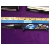 Lot of 6 new tactical pocket knives